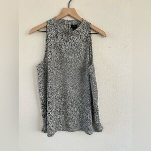 Worthington Monochrome Patterned Tank Top